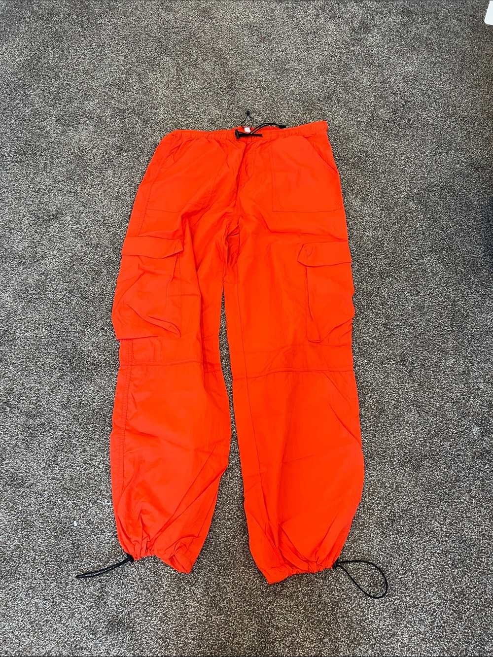 Garage Women's Bright Orange Cargo Joggers